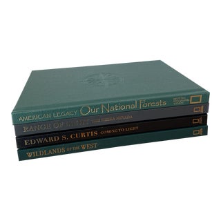 Vintage Late 20th Century National Geographic Hardback Books - Set of 4 For Sale