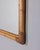 Brown Vintage Bamboo Wall Mirror, Italy, 1960s For Sale - Image 8 of 9
