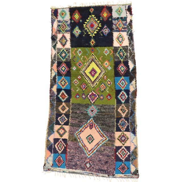 Vintage Berber Moroccan Rug - 04'00 x07'08 For Sale - Image 10 of 10