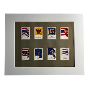 1930 German Cigarette Card Siam Sheet Matted Print