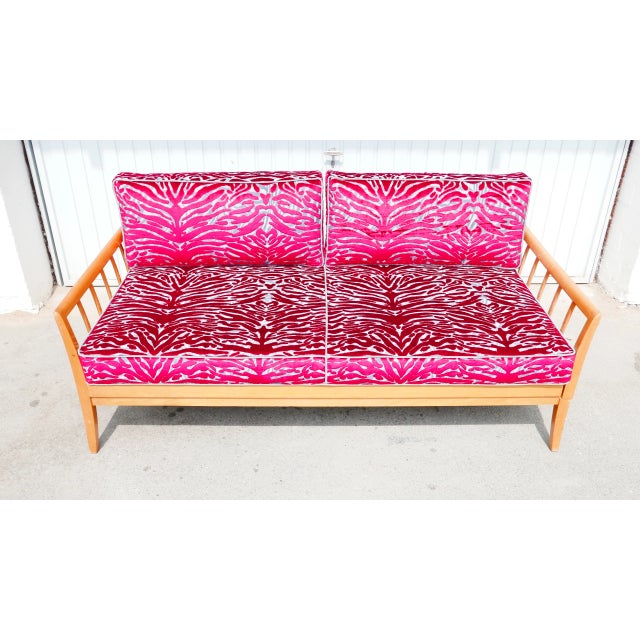 Extendable Beechwood Daybed Sofa, 1970s For Sale - Image 9 of 13