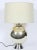 1960's Chapman Co. Mercury Ball Glass Table Lamp For Sale - Image 6 of 12
