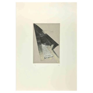 Hans Richter, Abstract Composition, Etching, 1970 For Sale