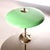 Mid-Century Modern Mid-Century Bauhaus Table Lamp in Green Color, Germany, 1950s For Sale - Image 3 of 11