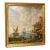 18th Century French Port Scene Oil Painting From Provence For Sale