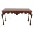 Kindel Irish Georgian Masterworks Mahogany Library Desk Table For Sale