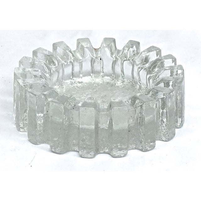 MidCentury Modern Fluted Glass Candy Dish Chairish