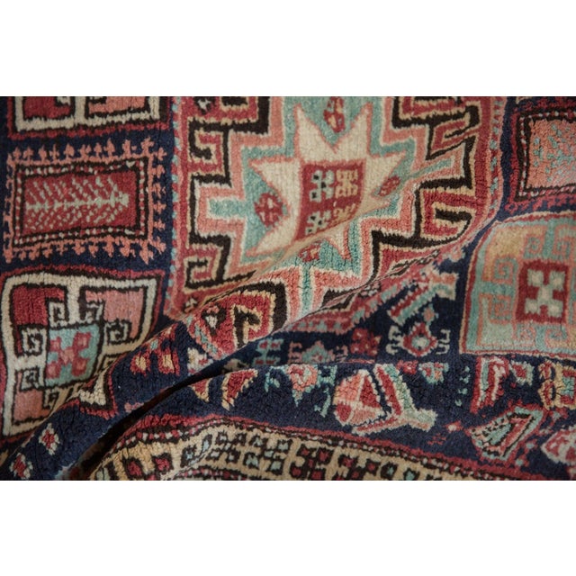 Old New House Vintage Ardebil Rug Runner - 3'7" x 10'1" For Sale - Image 4 of 10