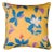 Paule Marrot Magnolias Pillow Cover in Yellow For Sale