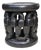 Vintage Lg Tribal Round Nobility Bamileke Stool/Table Cameroon 17" H For Sale