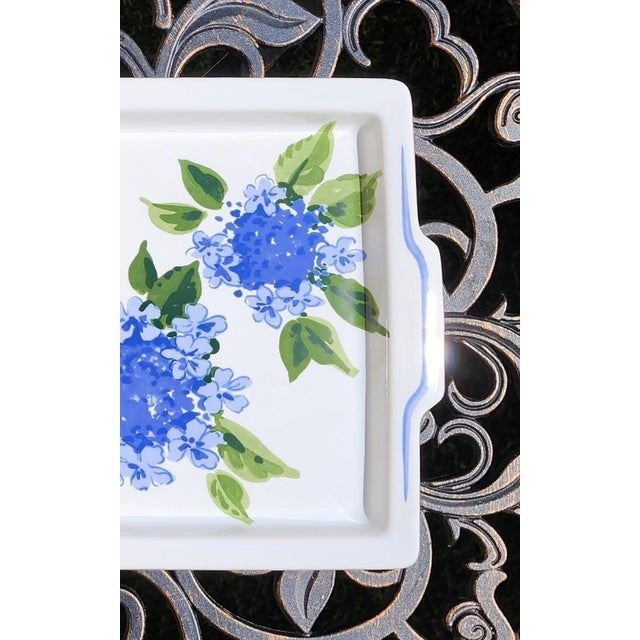 2000 - 2009 2000s Tiffany & Co. Hydrangea Serving Platter For Sale - Image 5 of 9