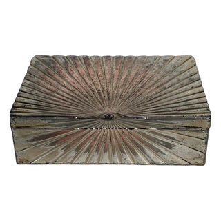 Vintage Metal Box, France, 1970s For Sale