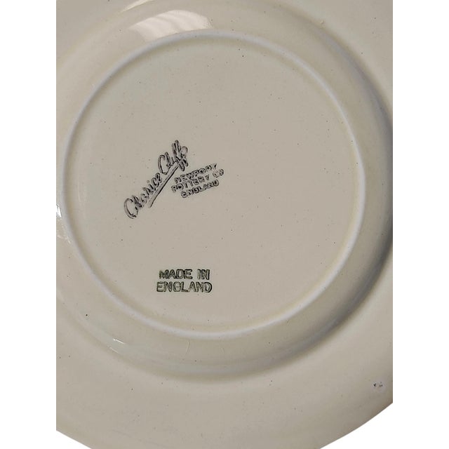 1930s 1930s Clarice Cliff Newport Pottery Side Plates - Set of Five For Sale - Image 5 of 5