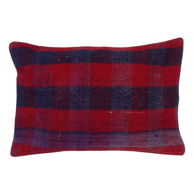 16"x24" Vintage Kilim Cushion Cover. Turkish Accent Pillow. Throw Pillow Cover For Sale