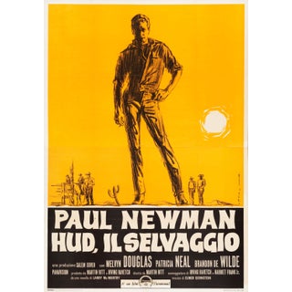 Paul Newman "Hud" Italian Film Poster For Sale