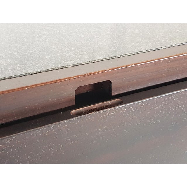 1970s Wooden and Marble Chest of Drawers by Vico Magistretti for Poggi, 1970s, Set of 2 For Sale - Image 5 of 15