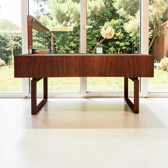 Danish teak planter | fm feldballe møbelfabrik | denmark, 1960s danish teak planter produced by fm feldballe møbelfabrik...