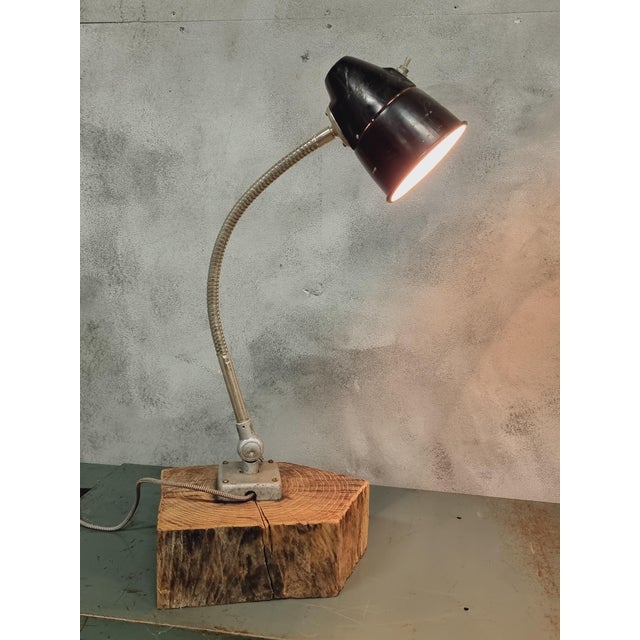 Metal Industrial Desk or Table Lamp, 1960s For Sale - Image 7 of 11