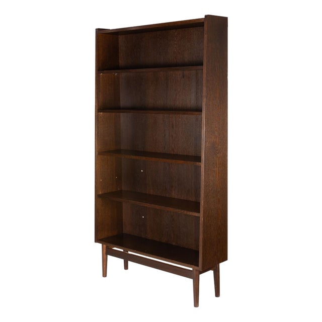 Ebonized Oak Bookcase by Johannes Sorth for Nexo Mobelfabrik For Sale