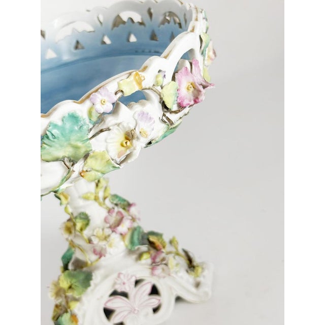 19th Century Porcelain Fruit Bowl, Germany For Sale - Image 9 of 15