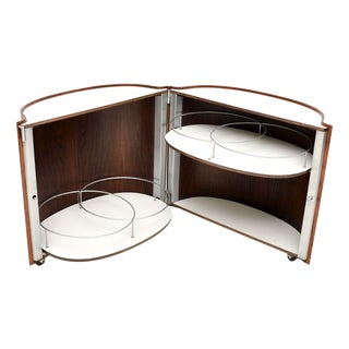 Vintage Italian Drinks Cabinet by Eugenio Gerli for Tecno, 1960s For Sale