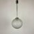 Mid-Century Modern Mid-Century Modern Bubbled Clear Glass Globe Pendant Lamp by Limburg Glashutte from Glashütte Limburg, 1970s For Sale - Image 3 of 6