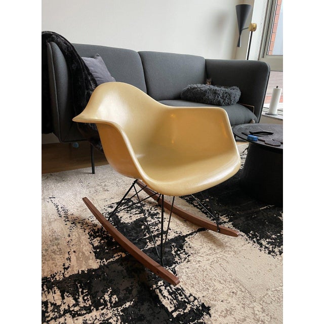 Herman Miller Eames Vintage 1957 Arm Shell Chair For Sale - Image 11 of 12