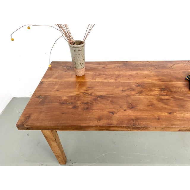 Vintage Oak Table, 1950s For Sale - Image 17 of 18