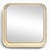 Square Italian Mirror in Resin For Sale - Image 6 of 6