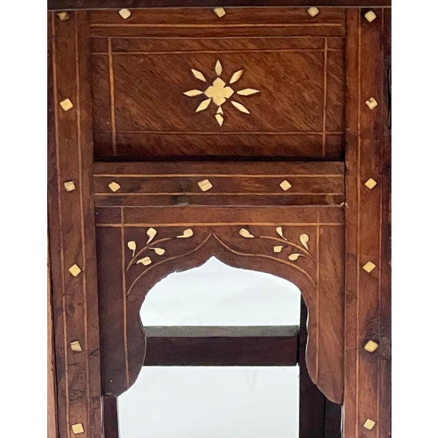 Brown Antique Anglo Indian Octagonal Inlaid Side/Traveling Table For Sale - Image 8 of 10