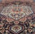 English Persian Sarouk Faraghan Small Rug With Medallion Design Antique 3'6"x4'9" For Sale - Image 3 of 10