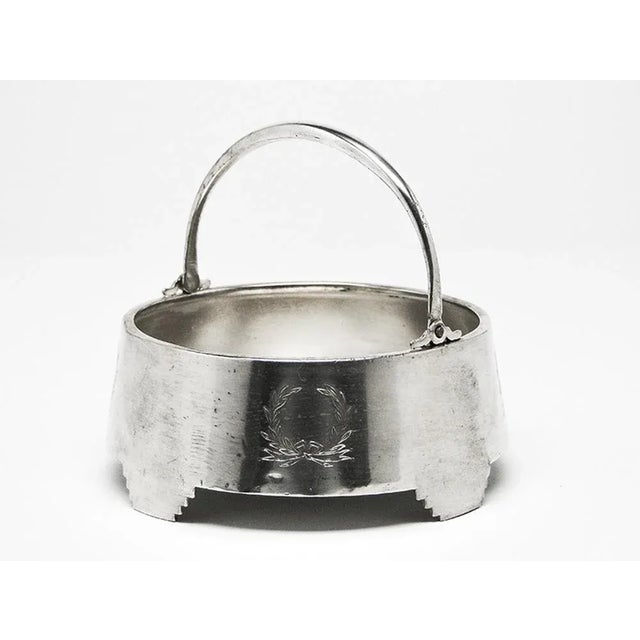 Art Nouveau Sugar Bowl, Poland, 1890s For Sale - Image 4 of 10