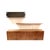 Vintage Wenge Wall-Mounted Sideboard by Banz Bord, 1970s For Sale - Image 9 of 18