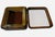 Early 20th Century Early 1900s Russian Hinged Wooden Kiot Icon Case With Glass Front and Hanging Loop For Sale - Image 5 of 12
