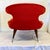 Horn chair by Karpen of California from 1960’s. This iconic chair has a distinctive curved back with horn shape ends....