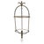 Metal Antique Brass Lantern Frame in the style of Maison Bagues For Sale - Image 7 of 7