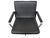 1960s Mid-Century Modern Chromcraft Black Leather Swivel Chair For Sale - Image 5 of 7
