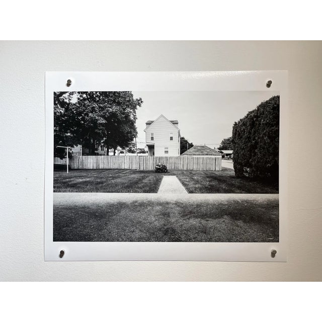 American Home Sweet Original Home Black and White Photograph For Sale - Image 3 of 4