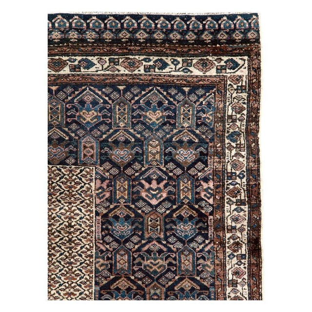 Rustic Galerie Shabab Collection Early 20th Century Persian Kurd Accent Rug For Sale - Image 3 of 11