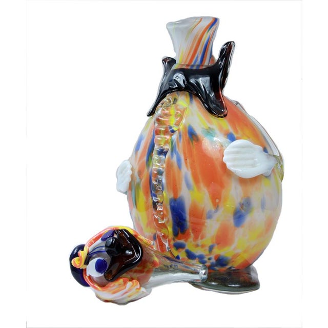 Murano Glass Clown Decanter Value Glass Designs