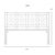 Modern Chippendale Standard Bed King - Natural For Sale - Image 3 of 10
