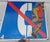 Vintage Urban Art, Industrial Original Painting of Lineman, Advertising, Telephone Sign For Sale - Image 6 of 7