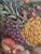 Vintage Mid Century Horticulture Tropical Fruit Needlepoint Tapestry Pillows -a Pair For Sale - Image 10 of 12