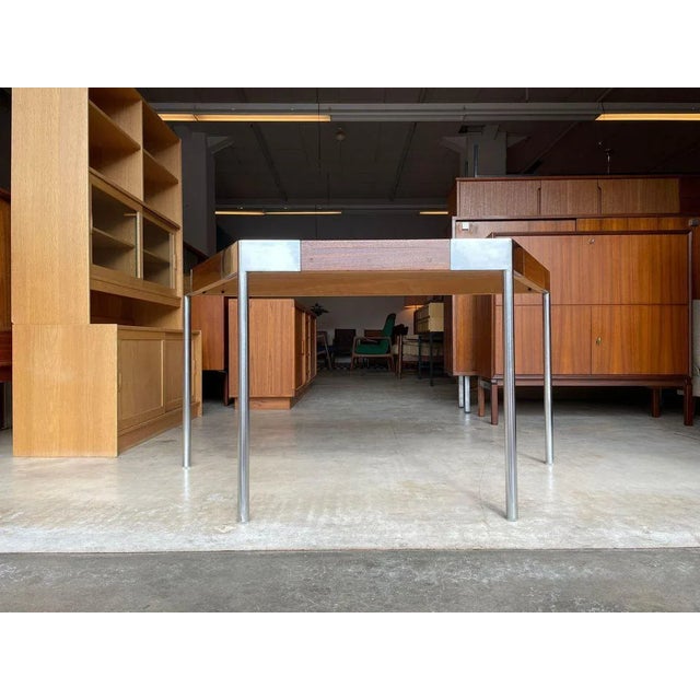 Danish Rosewood Trapezoid Desk, 1960s For Sale - Image 3 of 11