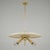 Brass Dome 5-Light Pendant, Italy, 1950s For Sale - Image 13 of 15