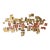 1960s C. Jere Copper and Brass Sculptural Wall Art For Sale