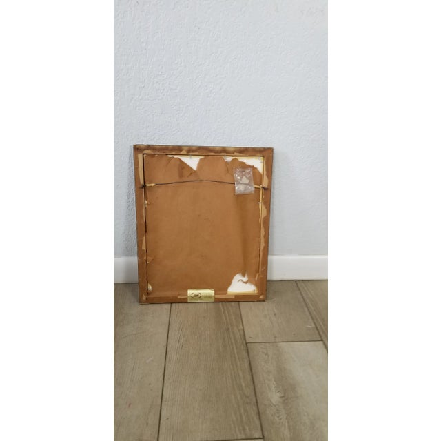 Borys Buzkij Modernist Acrylic on Paper Painting For Sale - Image 10 of 11