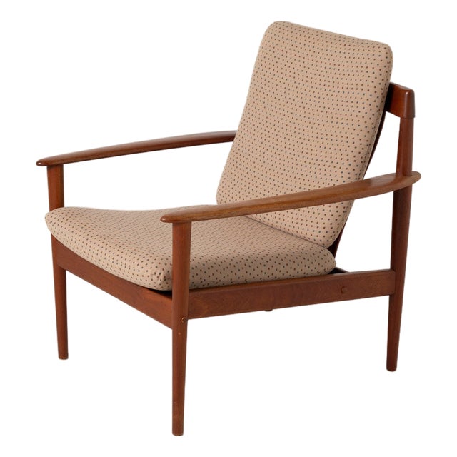 Danish Teak Armchair by Grete Jalk for Poul Jeppesen, 1960s For Sale