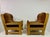 Wood Set of Brutalist Armchairs in Oak, 1960s For Sale - Image 7 of 18