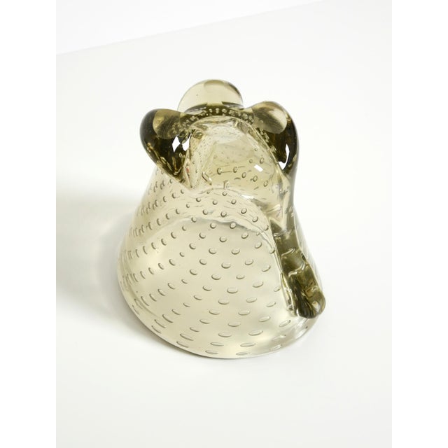 Vintage Light Green Mouth-Blown Murano Vase by Carlo Scarpa for Venini, 1960s For Sale - Image 18 of 18